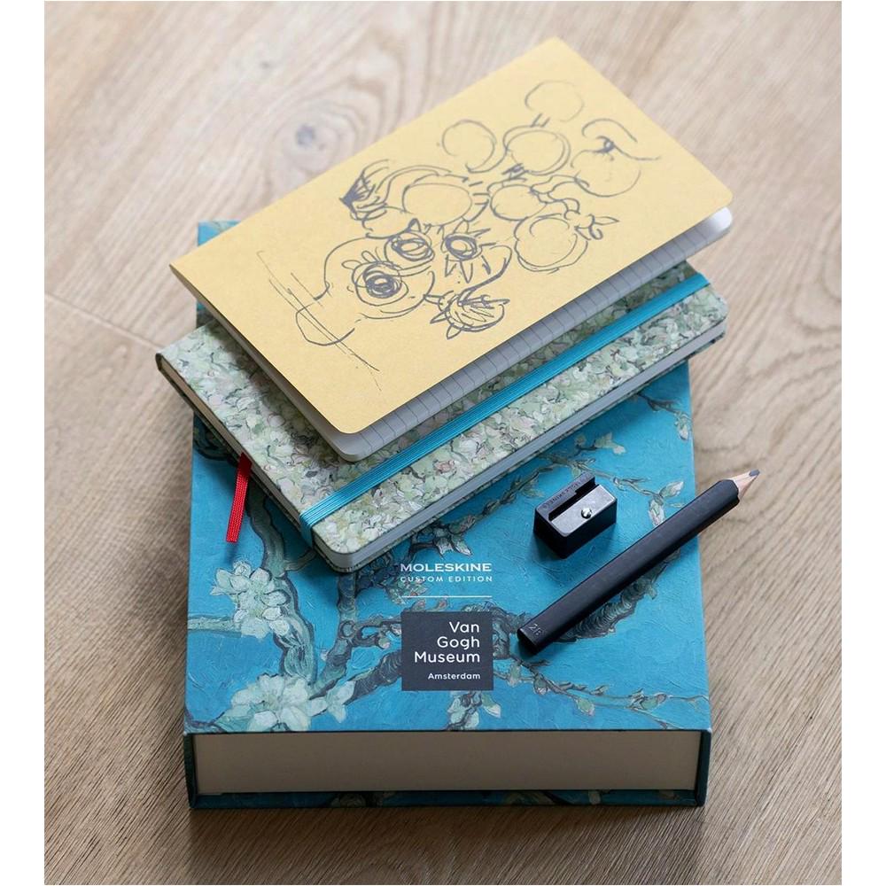 Колекційний набір Moleskine Van Gogh скетчбук/записник Cahier/олівець та точилка (SKVANGOGHBOX) - фото 13