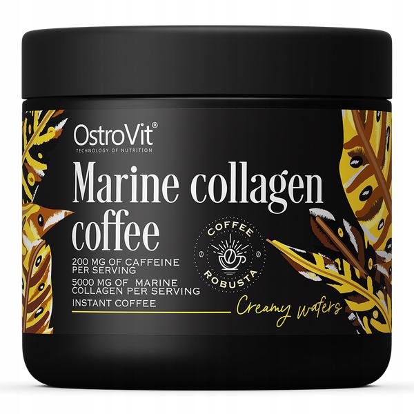 Кава Ostrovit Marine Collagen Coffee Creamy wafers з морським колагеном 150 г