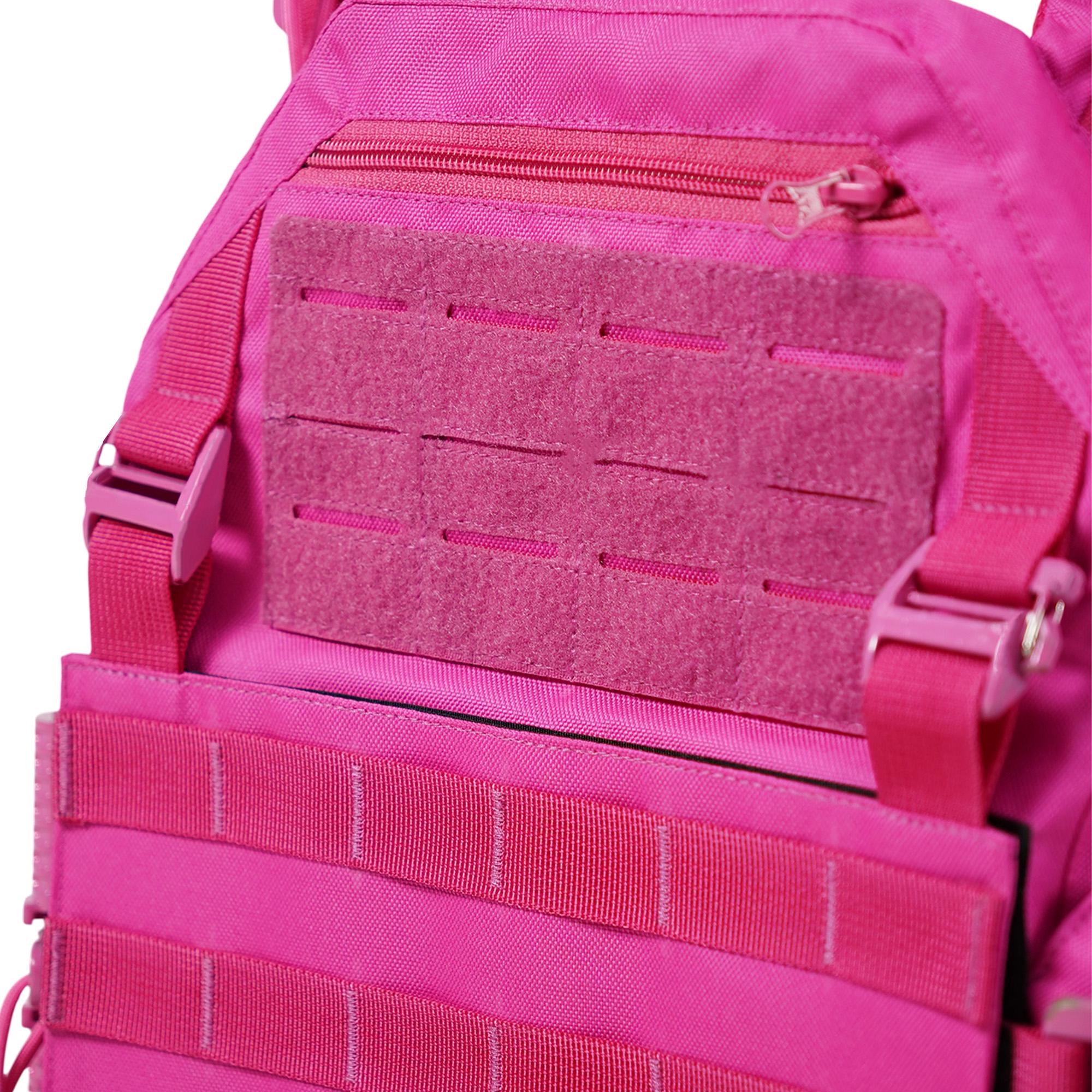 Плитоноска Kiborg GU Gen.2 с системой MOLLE Oxford 600D Розовый - фото 6