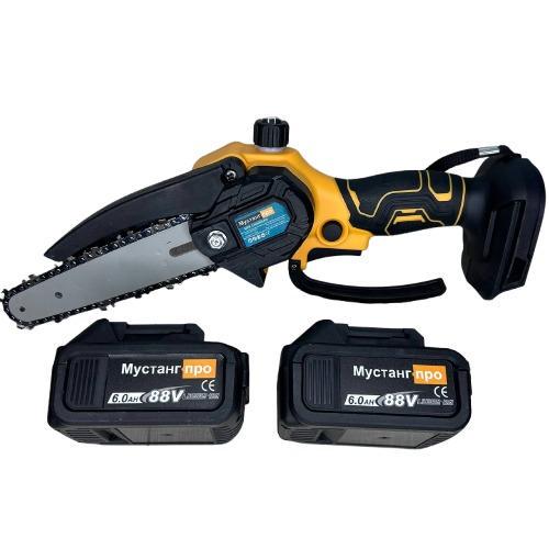Пила мини Мустанг про цепная 2 аккумулятора 68V 6 mAh (msn) - фото 6 Пила мини Мустанг про цепная 2 аккумулятора 68V 6 mAh (msn) - фото 6