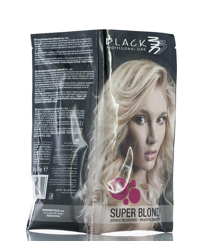 Порошок для освітлення волосся Black Bleaching Powder (986)