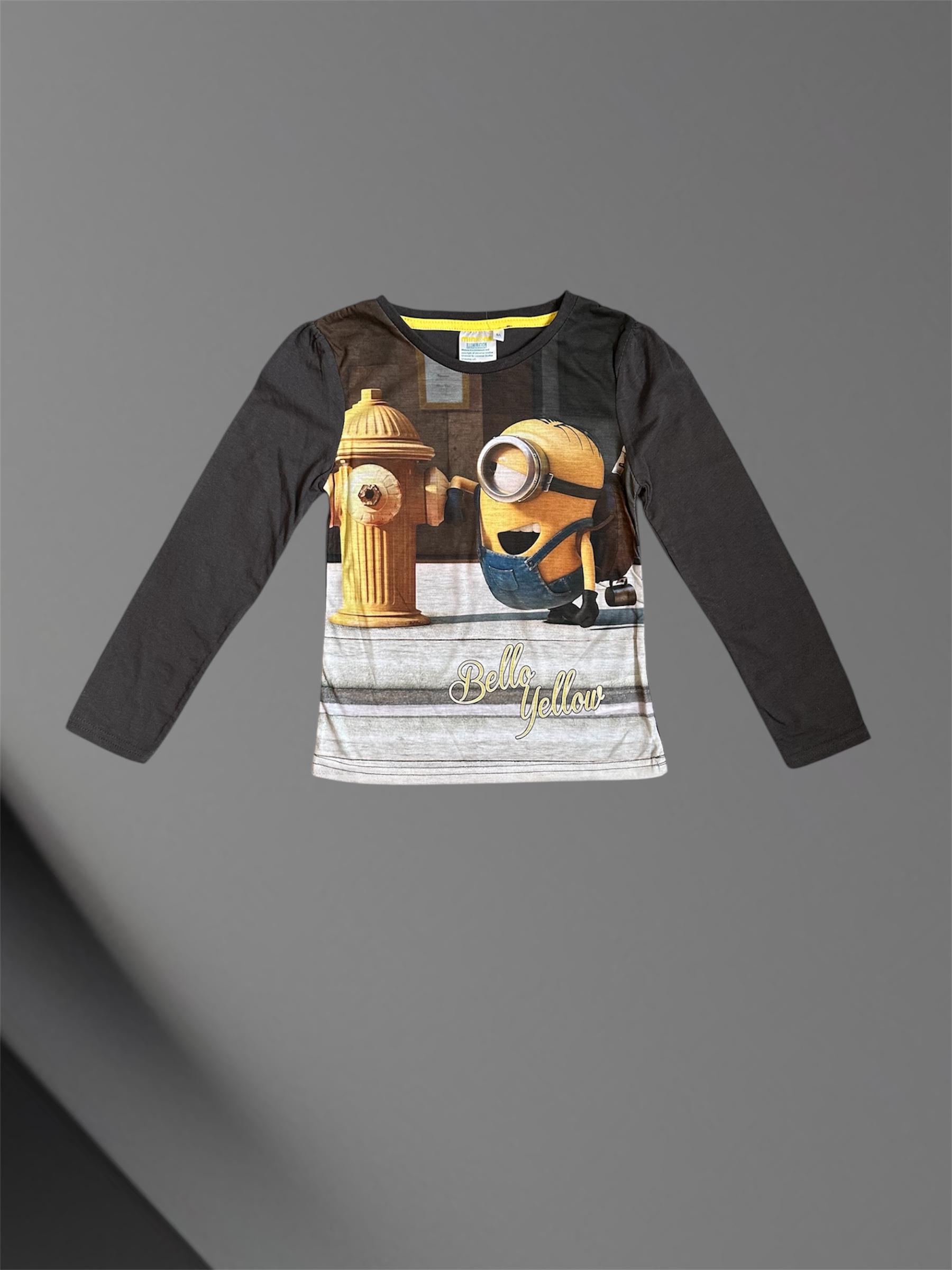 Лонгслив Minions 8 лет 128 см Серый (001300298)