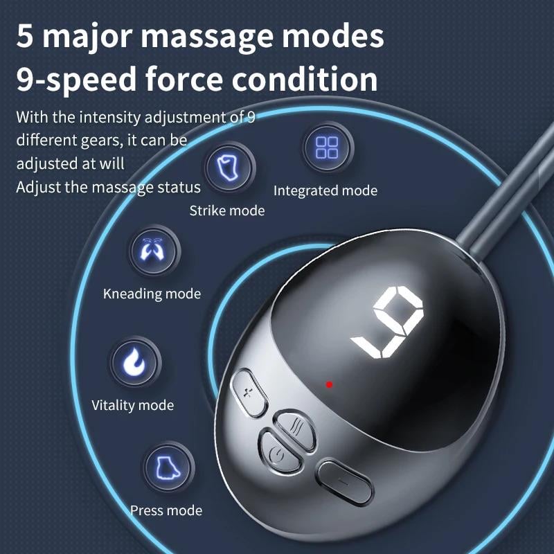 Массажер для шеи с безпроводным дизайном TS-5518 (45492-TS-5518_220) - фото 2 Массажер для шеи с безпроводным дизайном TS-5518 (45492-TS-5518_220) - фото 2