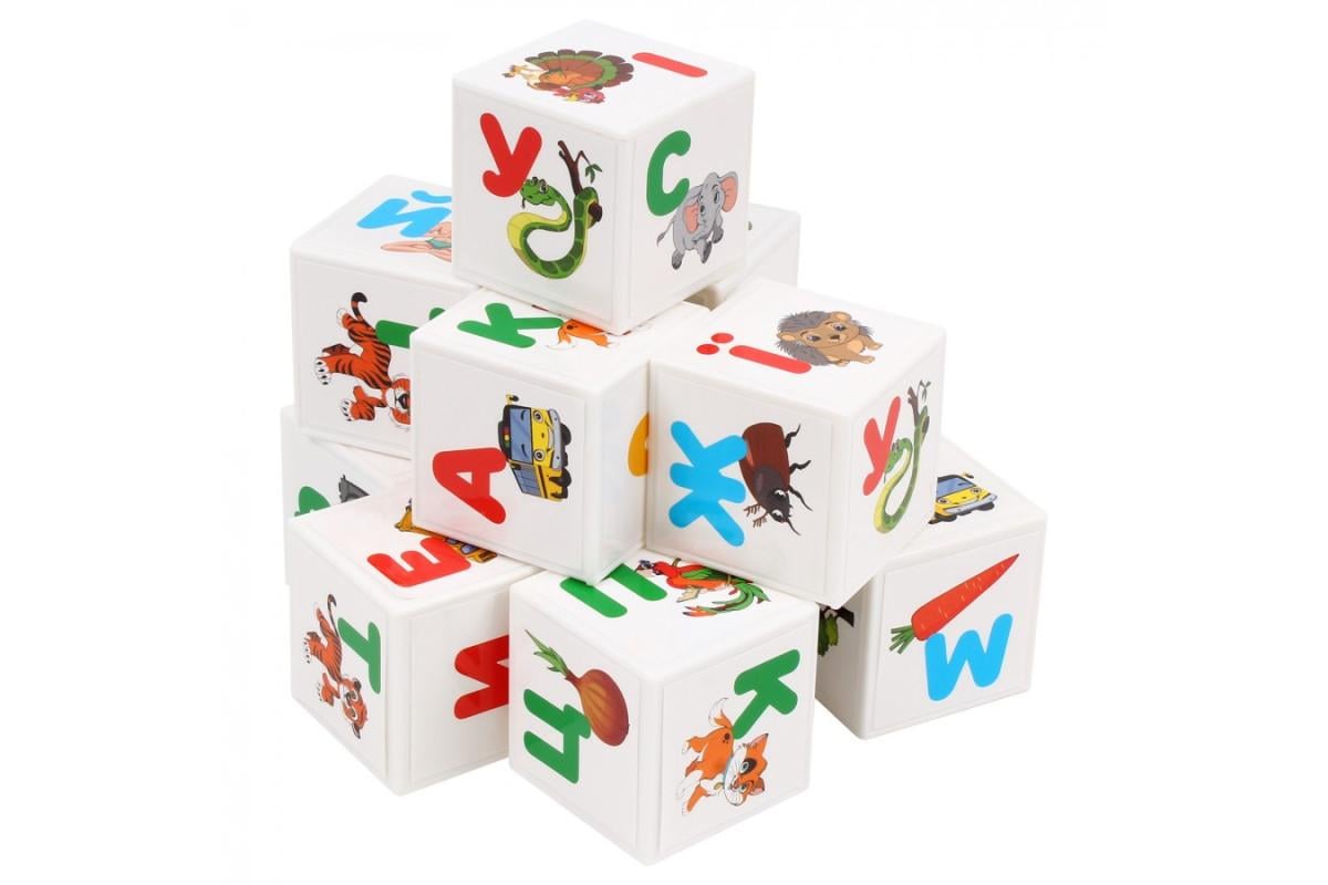 Іграшка для малюків ТехноК кубики Абетка українською (0212) - фото 3 Іграшка для малюків ТехноК кубики Абетка українською (0212) - фото 3