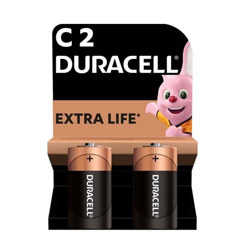 Батарейки лужні Duracell C (LR14)