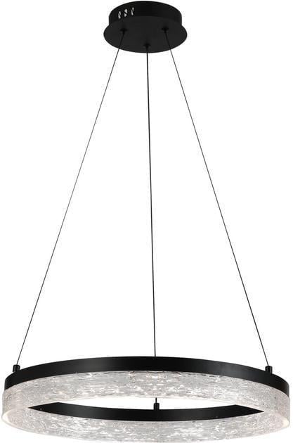 LED-люстра подвесная Sirius с пультом круг 3000/6500K IP20 G 2920/500 BK 56W Черный (28686278)