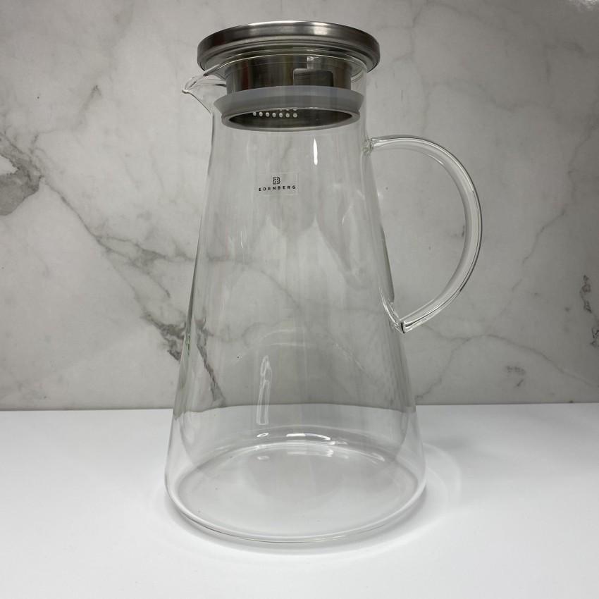 Глеб стеклянный Edenberg EB-19572 с крышкой 1,8 л (2000921454) - фото 2 Глеб стеклянный Edenberg EB-19572 с крышкой 1,8 л (2000921454) - фото 2