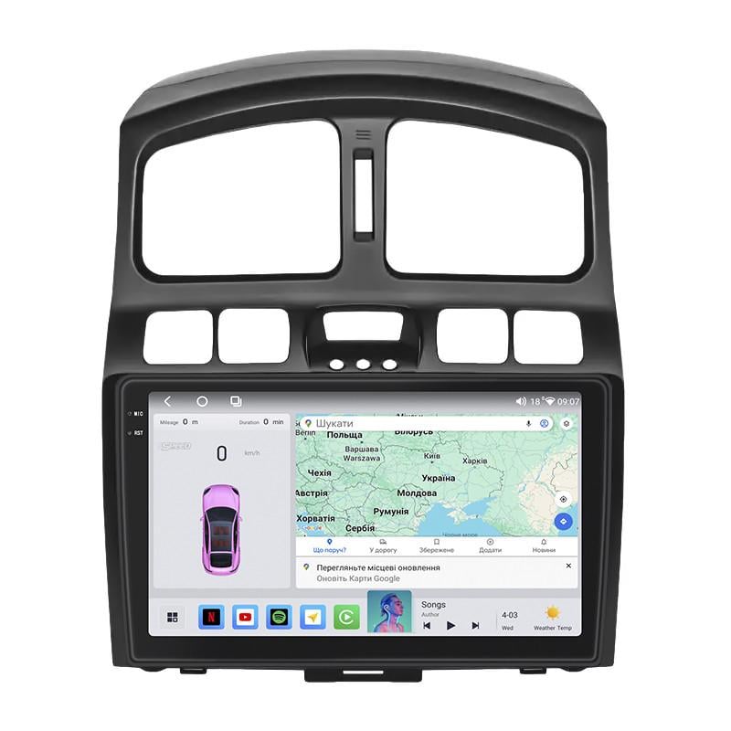 Автомагнитола штатная Lesko 4G/CarPlay/QLED/360°/GPS/Wi-Fi для Hyundai Santa Fe I 2000-2012 4/64Gb 9" (2325327856) Автомагнитола штатная Lesko 4G/CarPlay/QLED/360°/GPS/Wi-Fi для Hyundai Santa Fe I 2000-2012 4/64Gb 9" (2325327856)