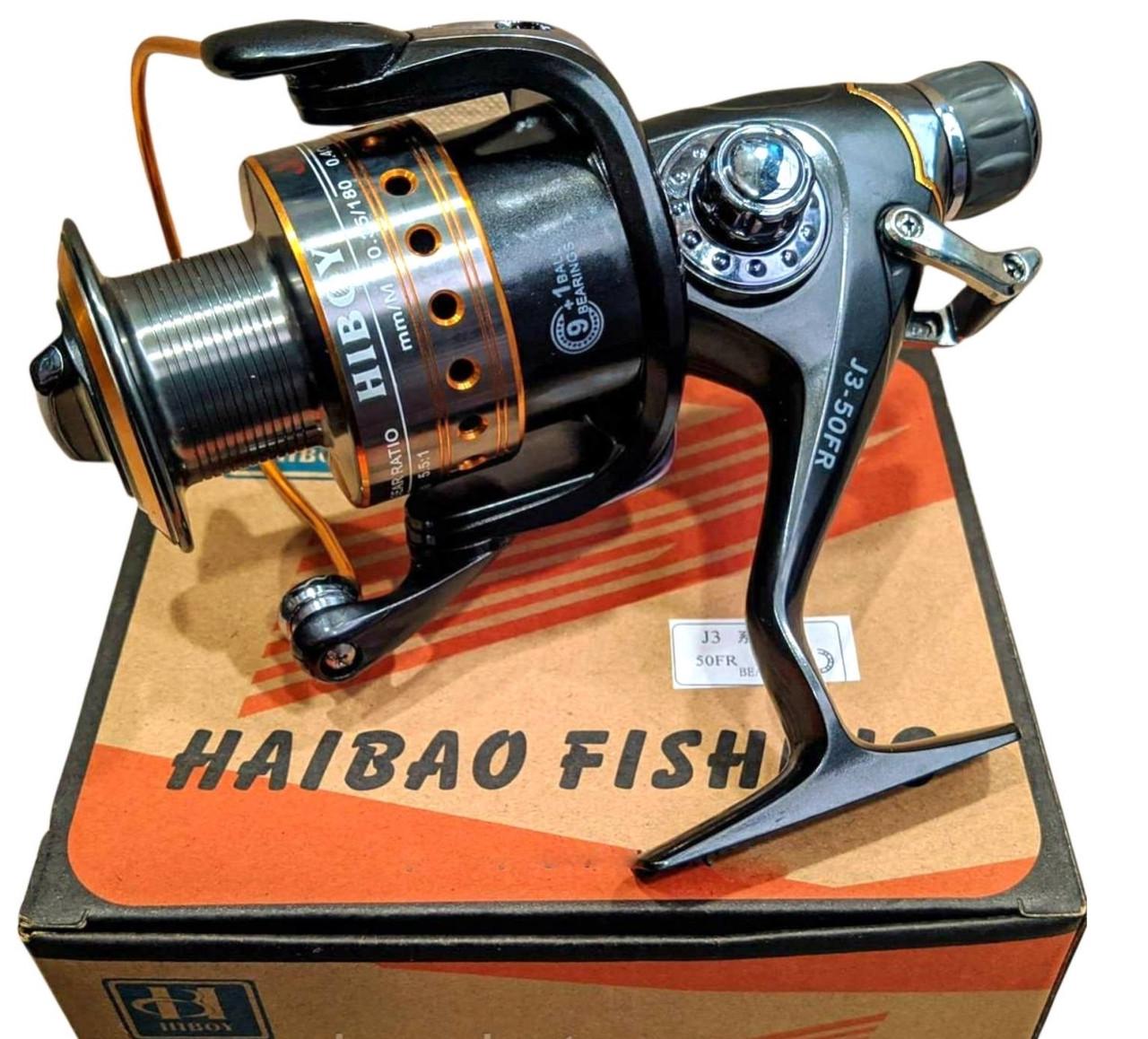 Котушка коропова Hiboy J3 50FR 9+1BB Haibao Fishing з бейтраннером (1526330976)