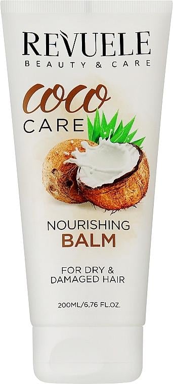 Бальзам живильний для волос Revuele Coco Oil Care 200 мл