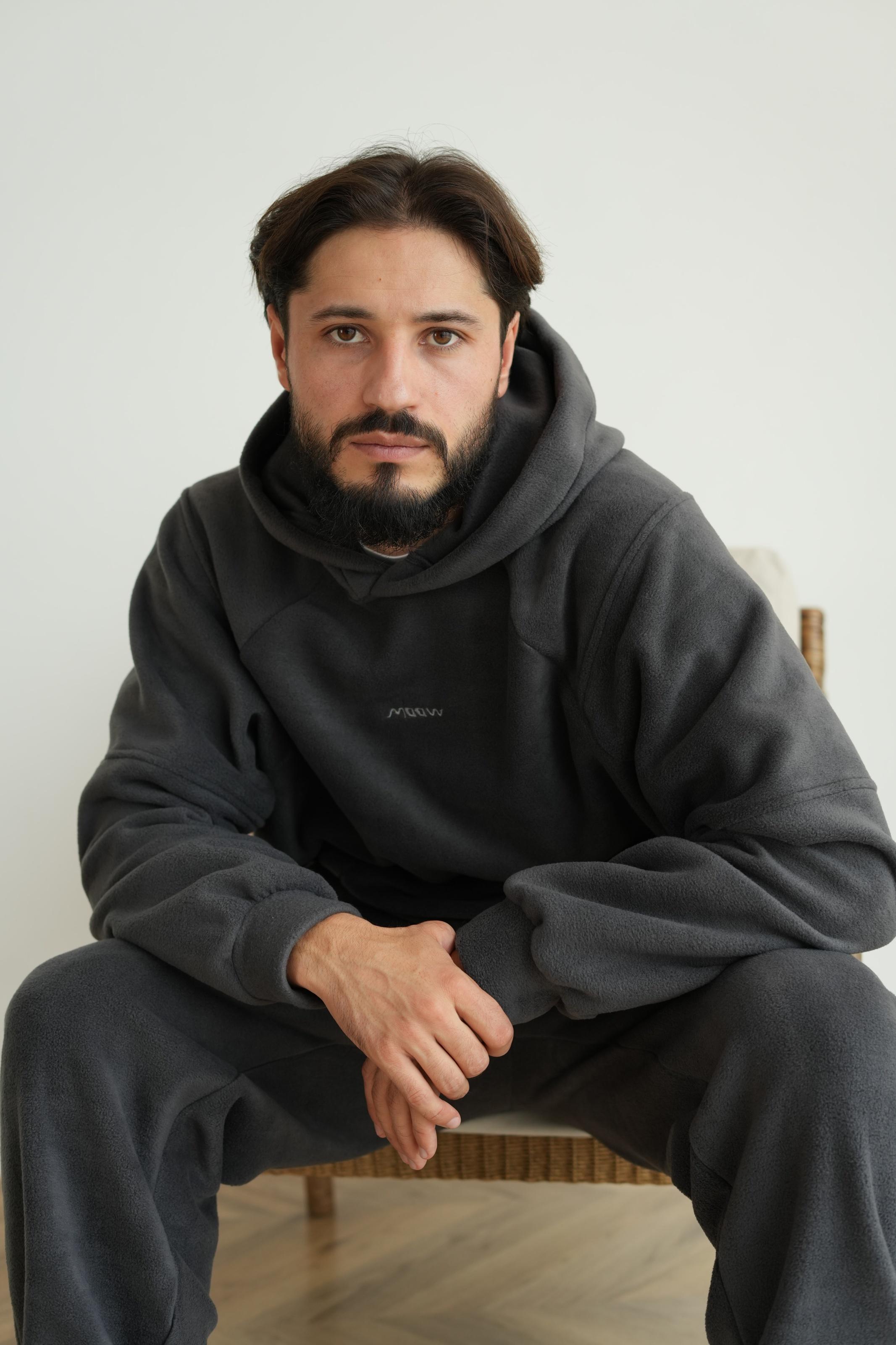 Костюм мужской флисовый BASE 3XL Графит (10205XXXLm) - фото 5 Костюм мужской флисовый BASE 3XL Графит (10205XXXLm) - фото 5