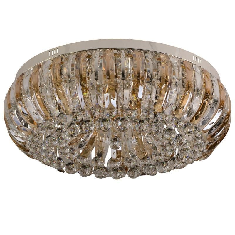 Люстра потолочная Brille BCL-385S/12xE14/36 LED с подсветкой