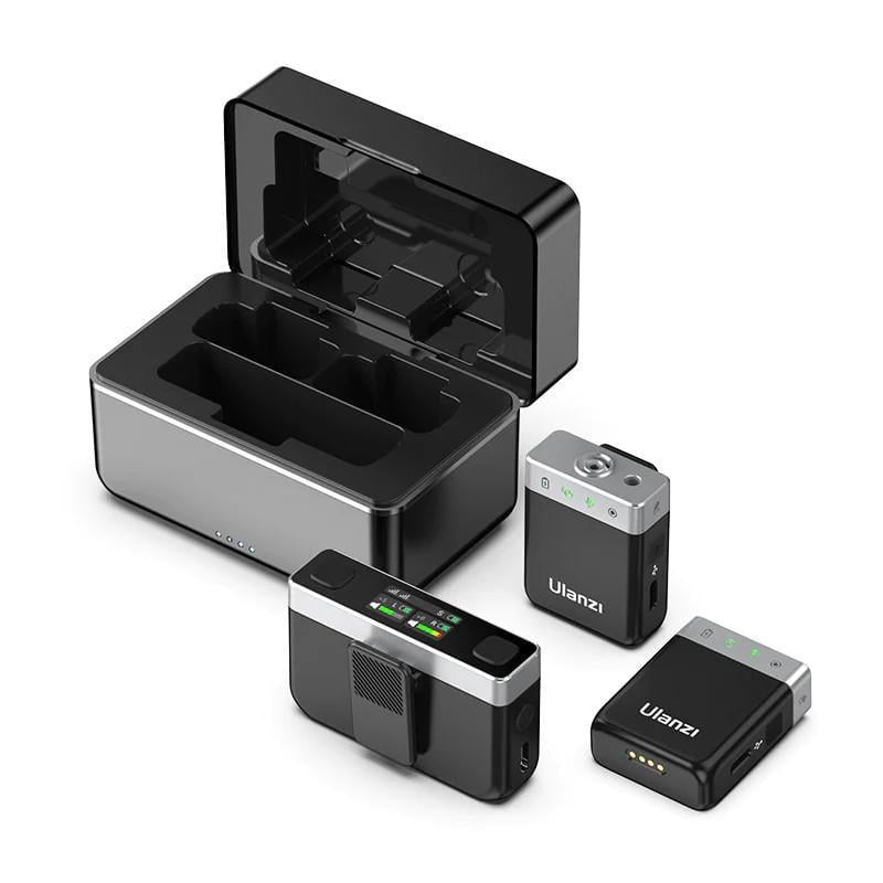 Микрофон петличный беспроводной Ulanzi U-Mic AM18 для iPhone/Android камера (2087147037)