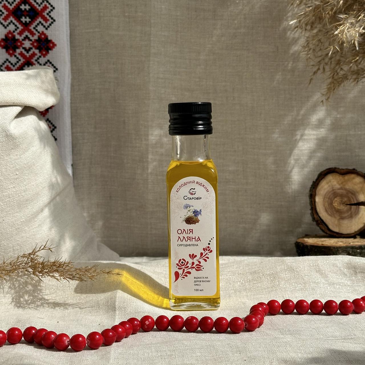 Олія лляна Старовір 100 мл (26558052)