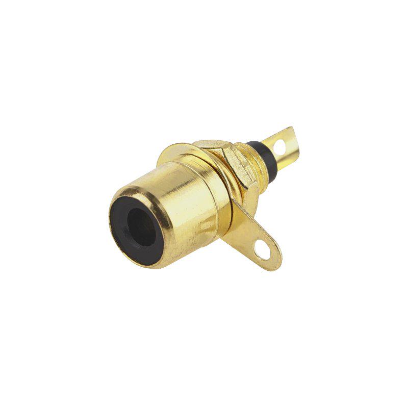 Гнездо монтажное RCA Черный (A153023) Гнездо монтажное RCA Черный (A153023)
