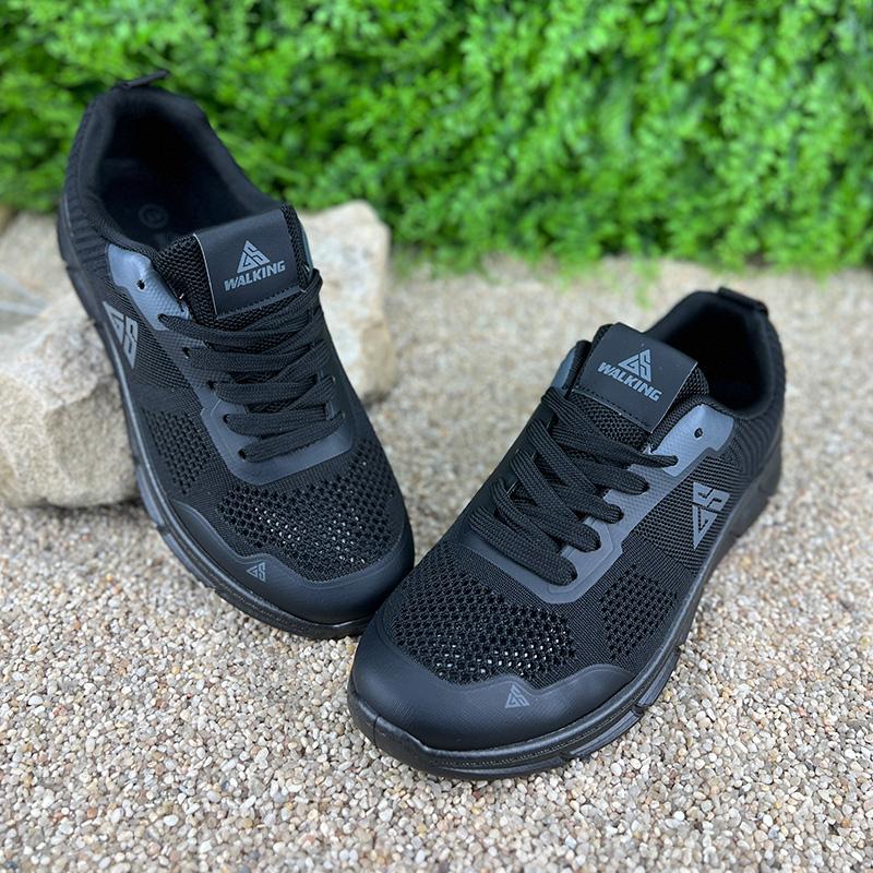 Кросівки чоловічі текстильні VS-001042-1 p. 41 25,5-26 см Чорний