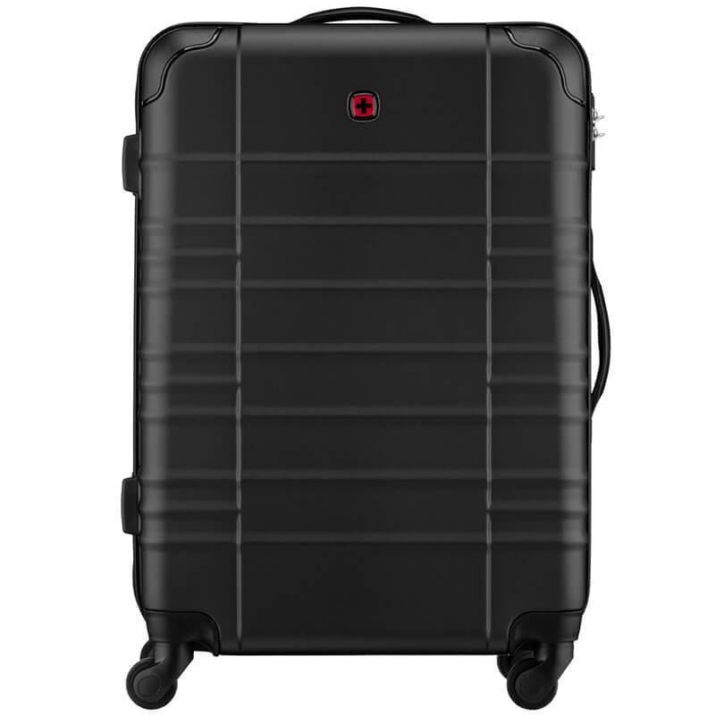 Валіза Wenger Amplar середня пластик 4 колеса 61 л Чорний (653146) - фото 4 Валіза Wenger Amplar середня пластик 4 колеса 61 л Чорний (653146) - фото 4