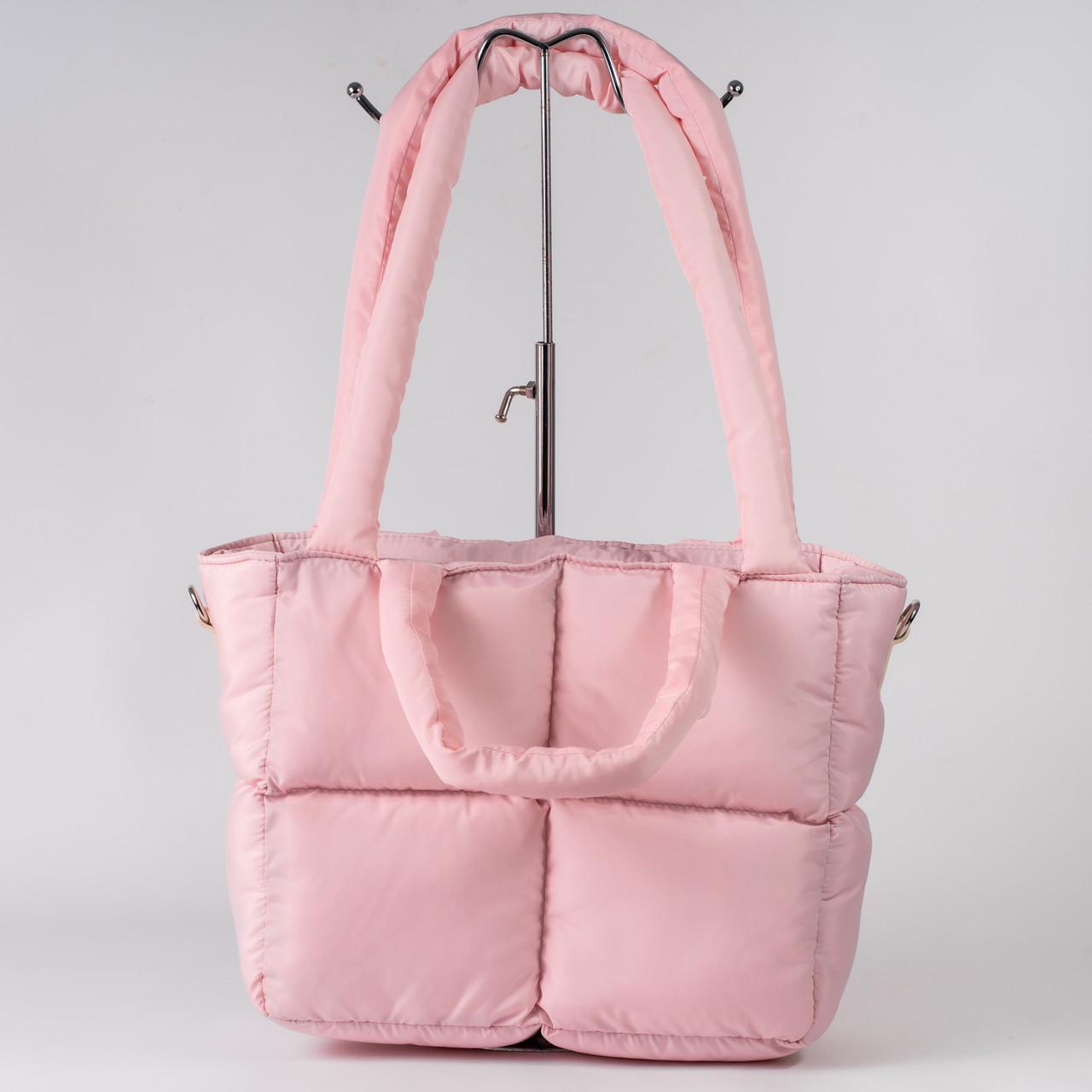 Сумка жіноча шопер XENIA № 14-24 Рожевий - фото 2