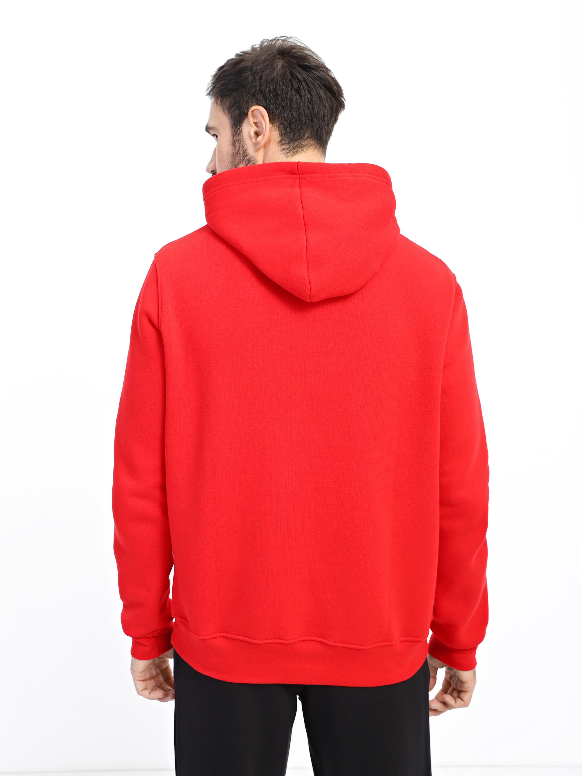 Худи мужской утепленный ROZA 1707061 2XL Темно-красный (4824005591860) - фото 4 Худи мужской утепленный ROZA 1707061 2XL Темно-красный (4824005591860) - фото 4