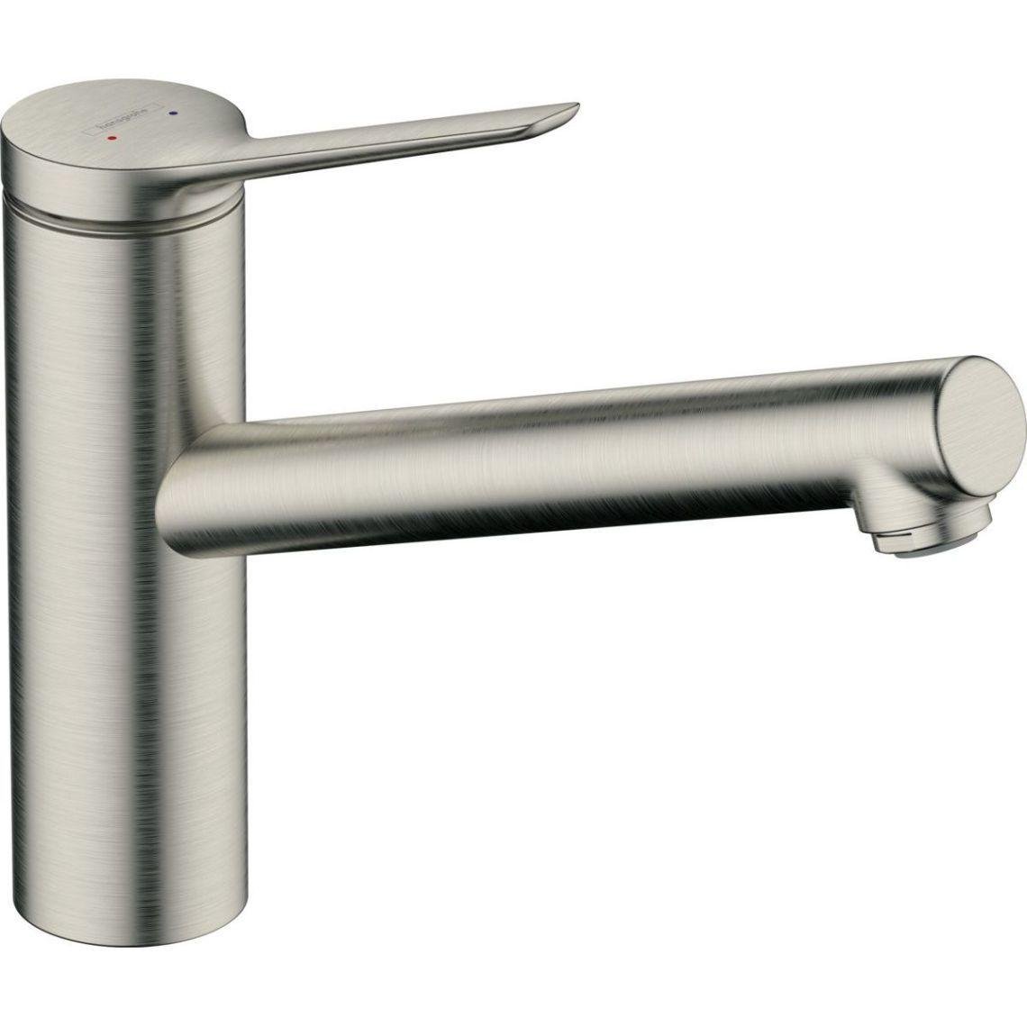 Смеситель кухонный Hansgrohe Zesis M33 150 1jet Finish Stainless Steel (74802800)