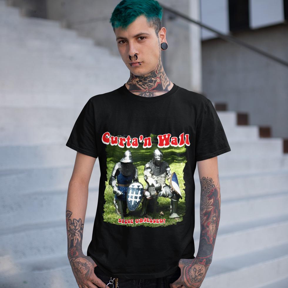 Футболка унисекс Cult-Curtan wall-Siege Unbsessed 2023 L Черный (00000000593)