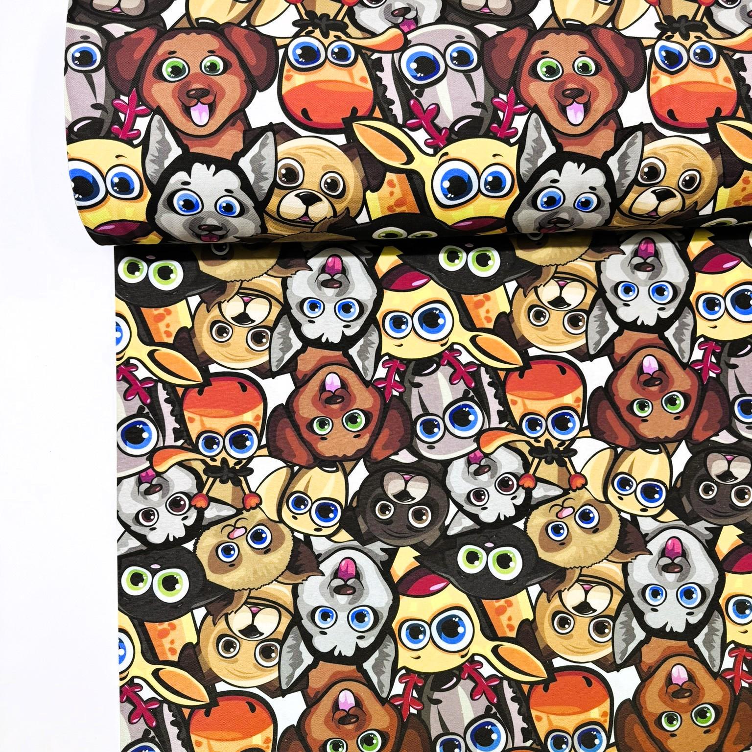 Ткань водоотталкивающая Duck с тефлоновым покрытием кошки и собачки 70% хлопок/30% полиэстер 180 см (ТекинсХоме 02991)