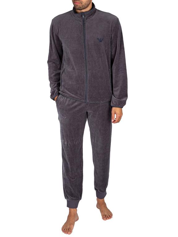 Штани домашні чоловічі Emporio Armani XL Темно-сірий (2F589-111690сір) - фото 4 Штани домашні чоловічі Emporio Armani XL Темно-сірий (2F589-111690сір) - фото 4