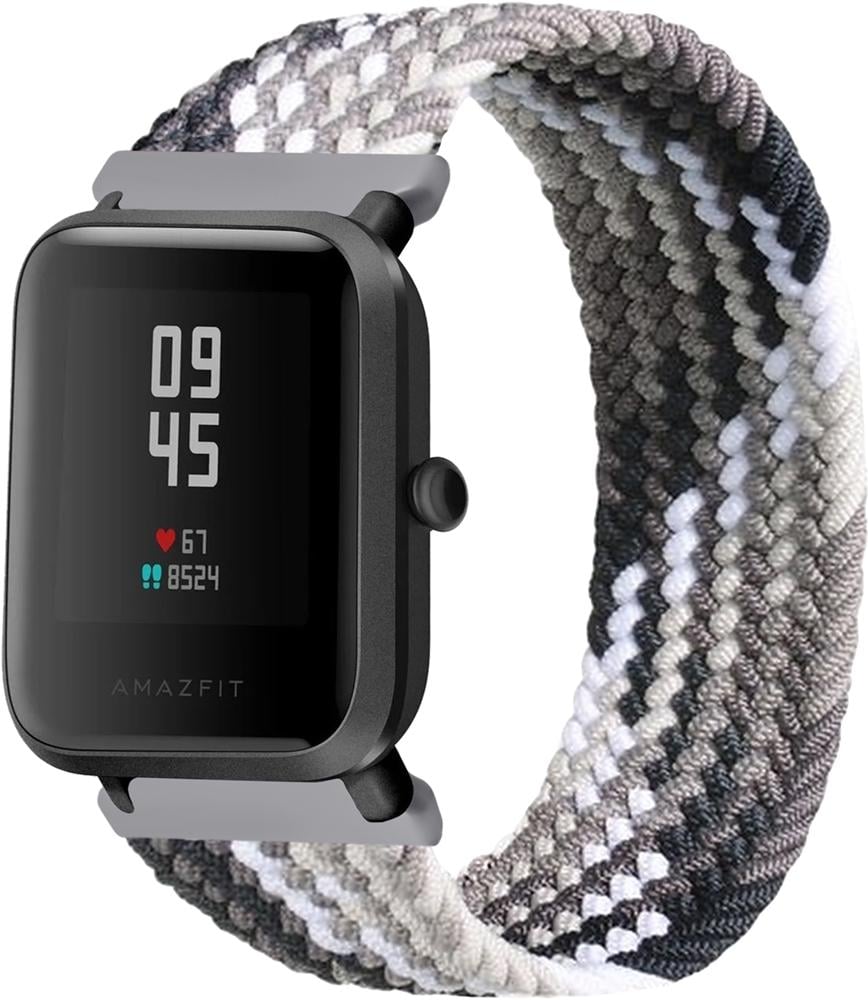 Ремешок Solo Loop Multi для Amazfit Bip (145 мм) Black Silver (26289-03) Ремешок Solo Loop Multi для Amazfit Bip (145 мм) Black Silver (26289-03)
