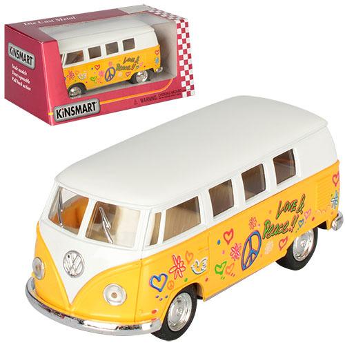 Игрушка машина игрушечная Kinsmart Volkswagen Classical Bus 1962 (KT 5060 W)