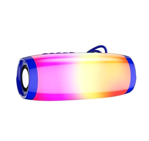 Колонка портативна Bluetooth XO F27 Wireless speaker RGB+LED+FM+ Bluetooth Blue - фото 2