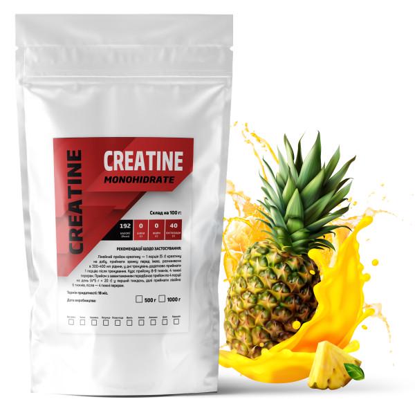 Креатин моногідрат Creatine Monohіdrate 99,9% на 50 порцій 250 г Ананас (21-125-cre-a1) Креатин моногідрат Creatine Monohіdrate 99,9% на 50 порцій 250 г Ананас (21-125-cre-a1)