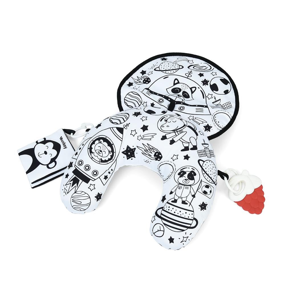 Коврик для младенца ZL2407 Черно-белый Коврик для младенца ZL2407 Черно-белый