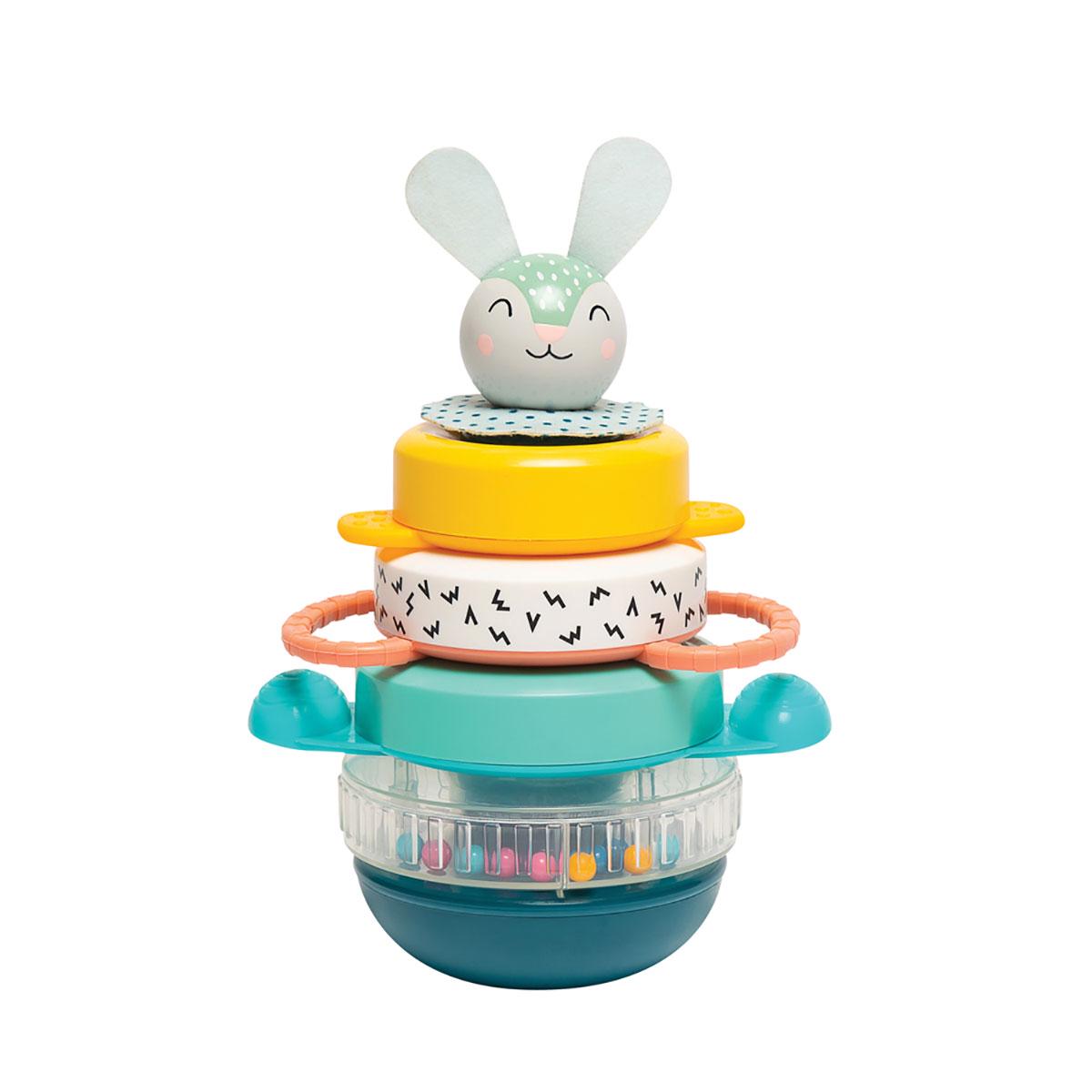Пирамидка развивающая Taf Toys Кролик Разноцветный (AA12346340)