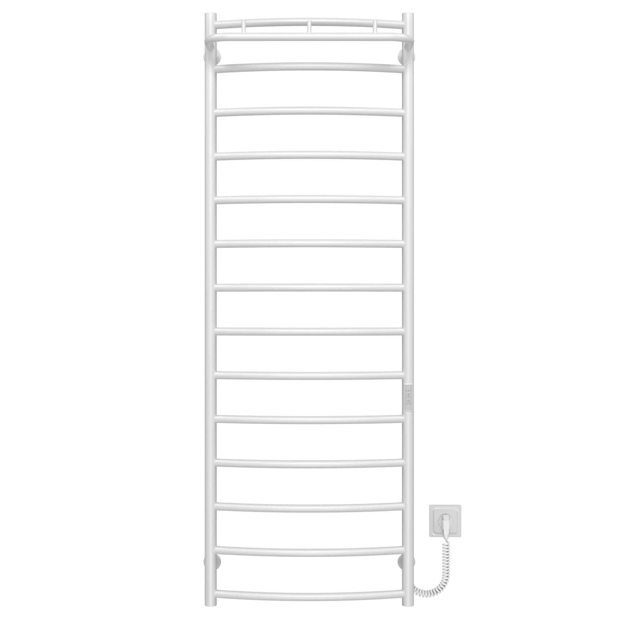 Рушникосушарка електрична Deffi Класік N П14 WD03 праве підключення нержавіюча сталь 500х1500 см Білий (C.KN.150.50.14.E.W.R.3)