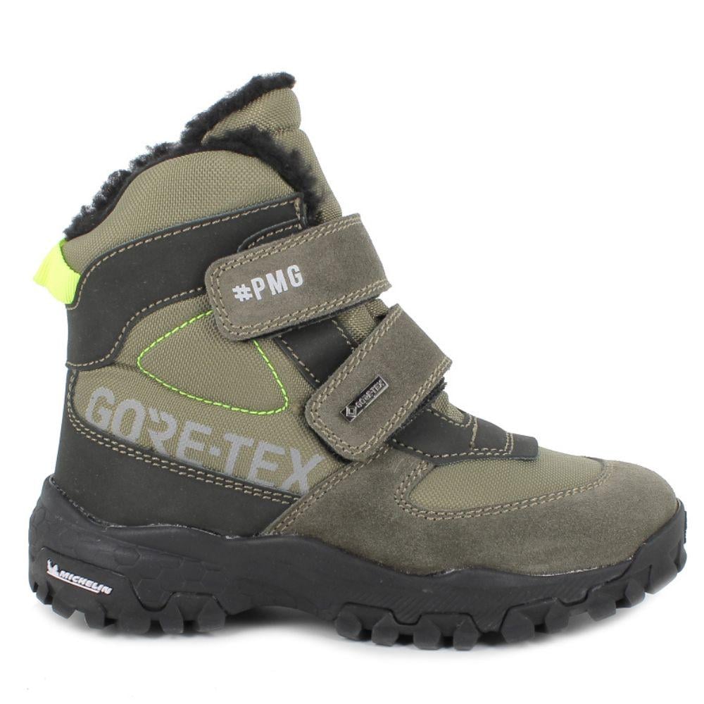 Ботинки детские Primigi Gore-Tex 4924133 зимние р. 28 Оливковый (26416-21459)