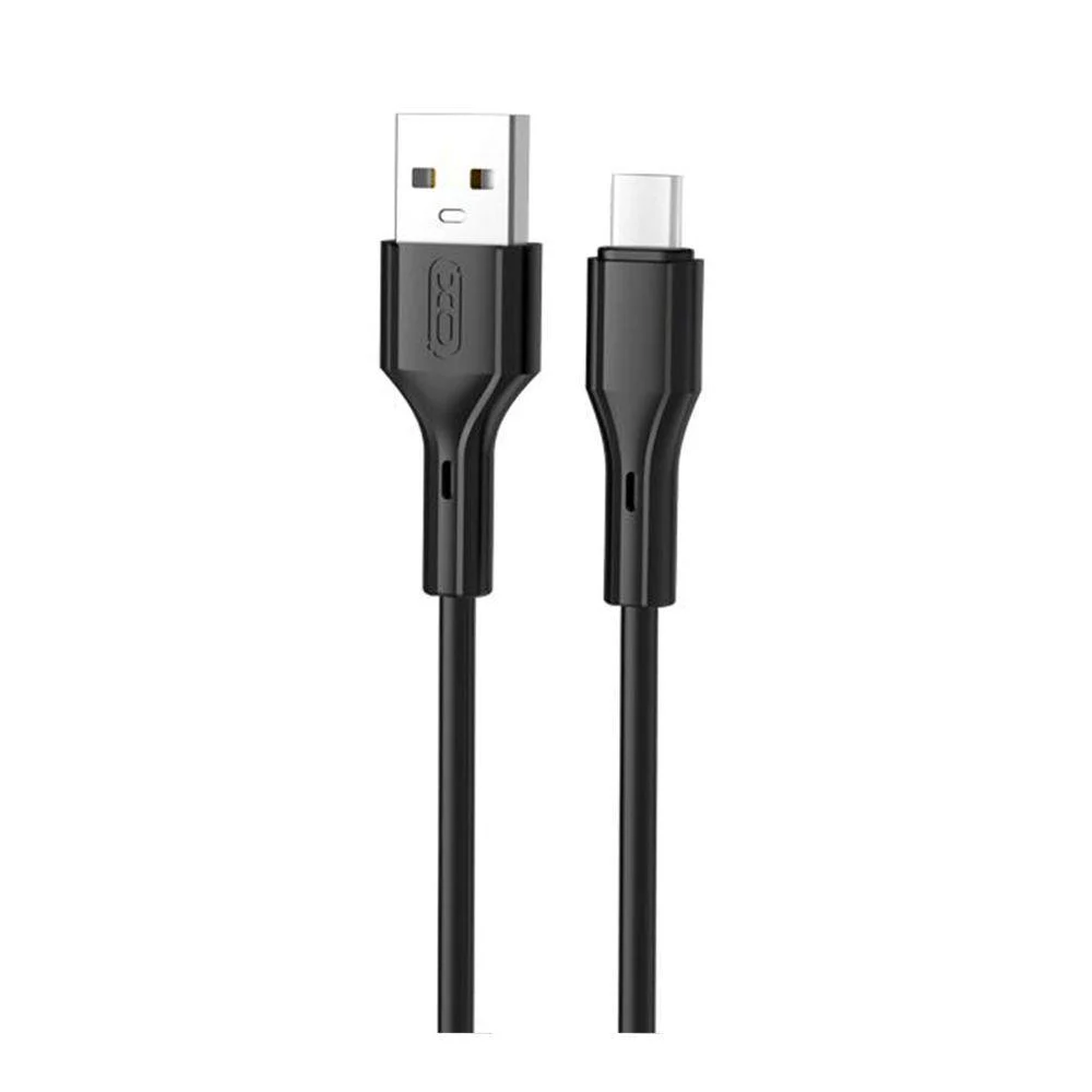 Кабель USB XO NB230 Rock Series Type-C 2,4A Черный (3503)