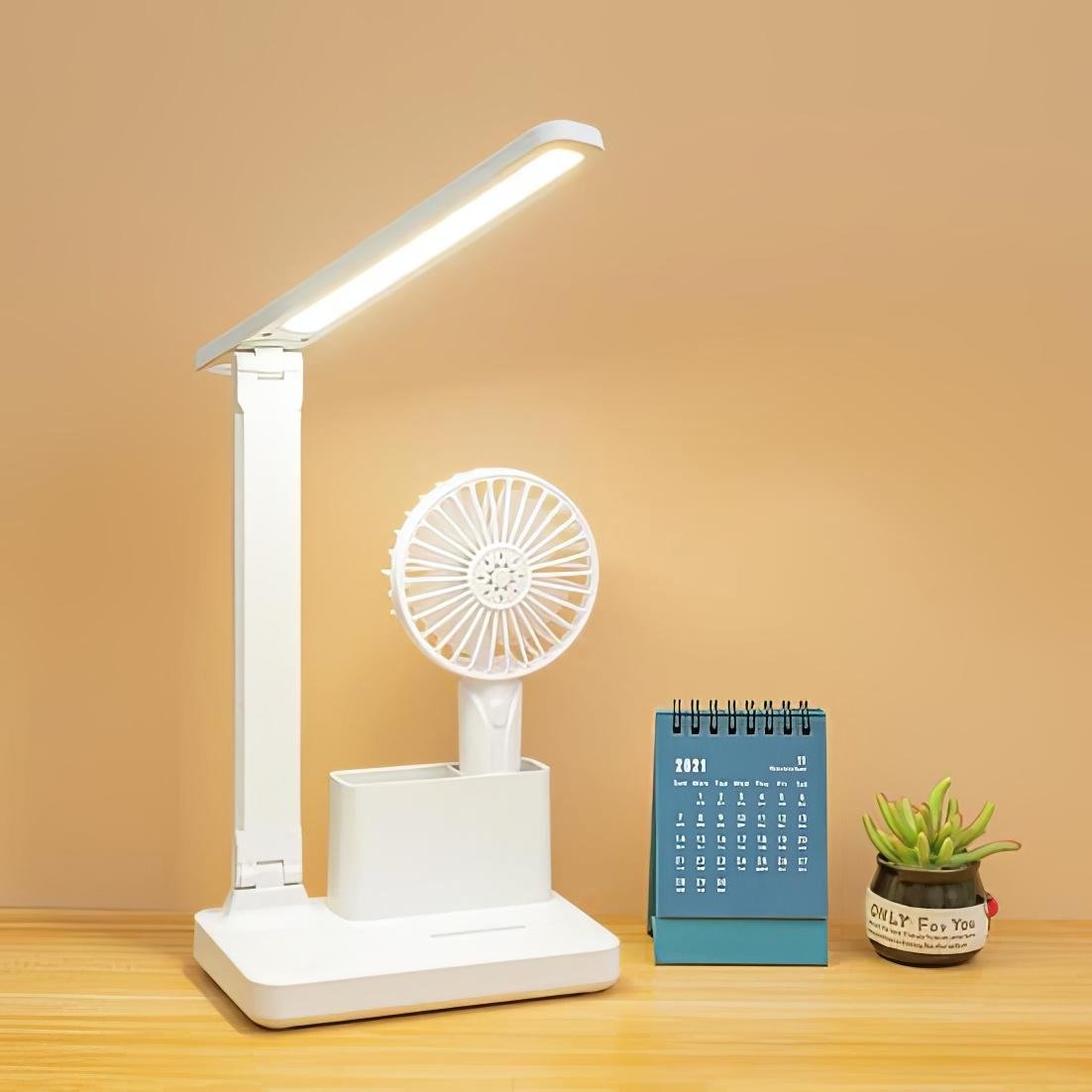 Світильник настільний Portable Desk Lamp BL 3301 Білий (1010446-White) - фото 10