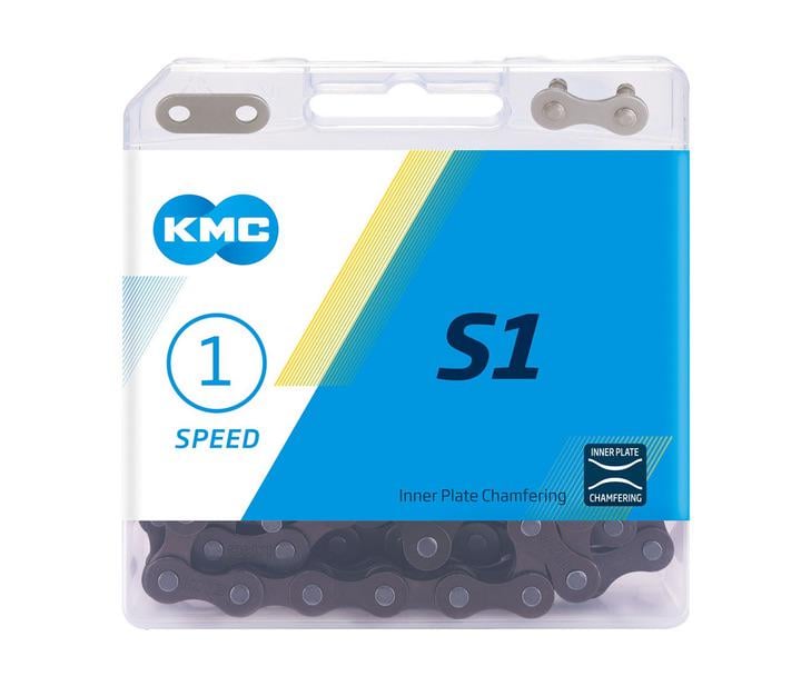 Цепь велосипедная KMC S1 1/2x1/8" x 112 звеньев Brown (34983607)