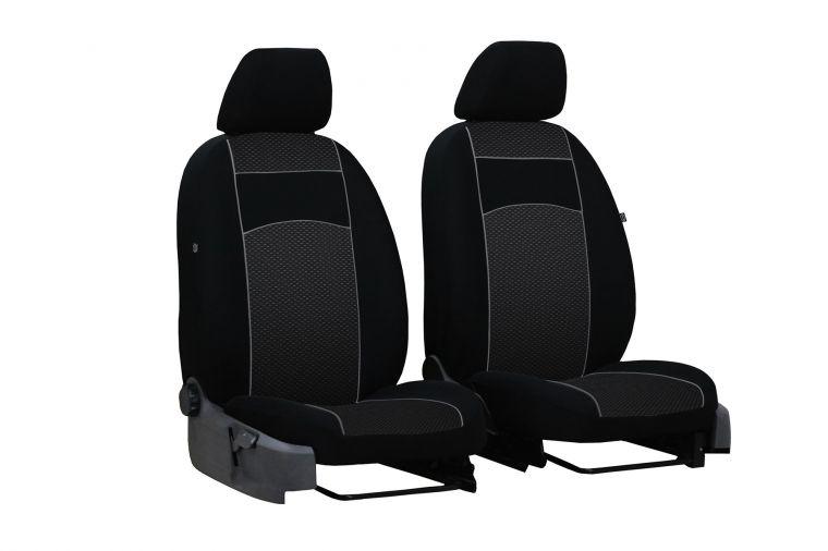 Авточехлы на передние сиденья для Ford Fiesta 1983-1989 Pok-ter VIP 1+1 (PokVip153)
