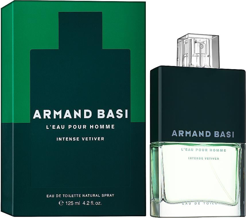 Туалетная вода для мужчин Armand Basi L'Eau Intense Vetiver 125 мл (462)