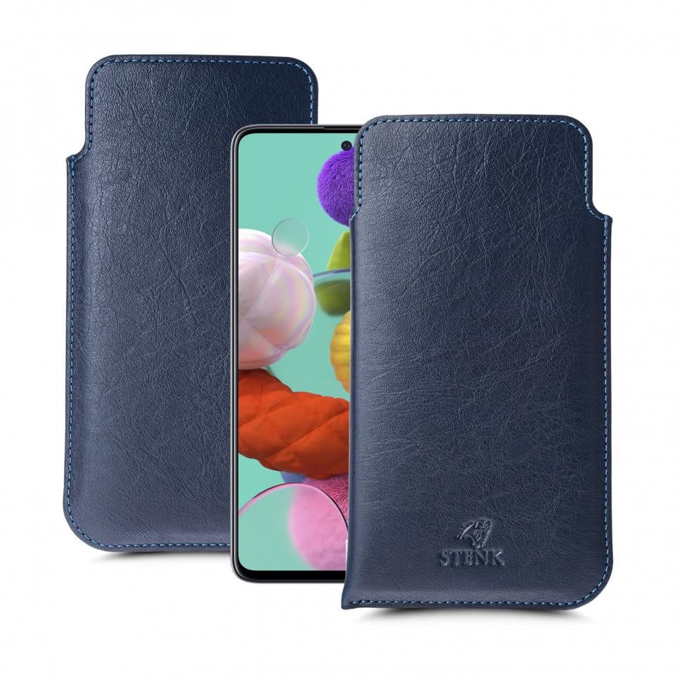 Футляр Stenk Elegance для Samsung Galaxy A51 Синій (64562)