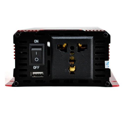 Автоінвертор UKC 12V-220V 2000W KC-2000D з LCD екраном (8988847) - фото 4