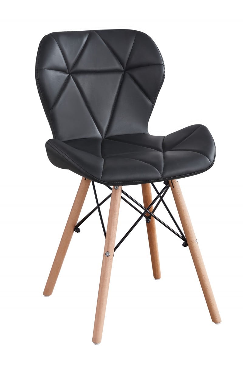 Стулья кухонные Homart LCW-003B 4 шт Черный (9292) - фото 2