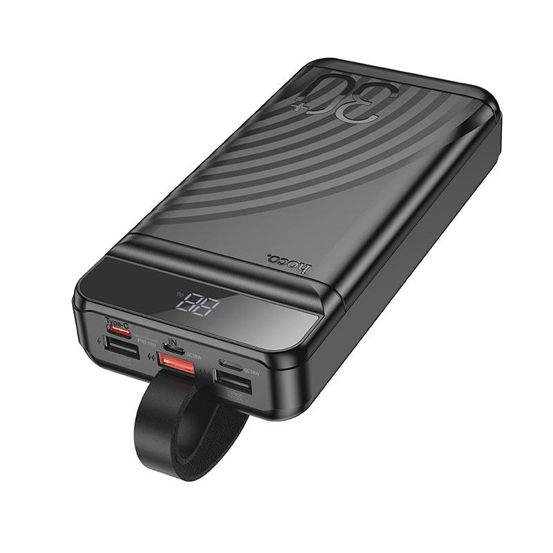 Повербанк Hoco J123B Element 22,5W+PD20W з дисплеєм 30000 mAh Чорний (2957683873) Повербанк Hoco J123B Element 22,5W+PD20W з дисплеєм 30000 mAh Чорний (2957683873)
