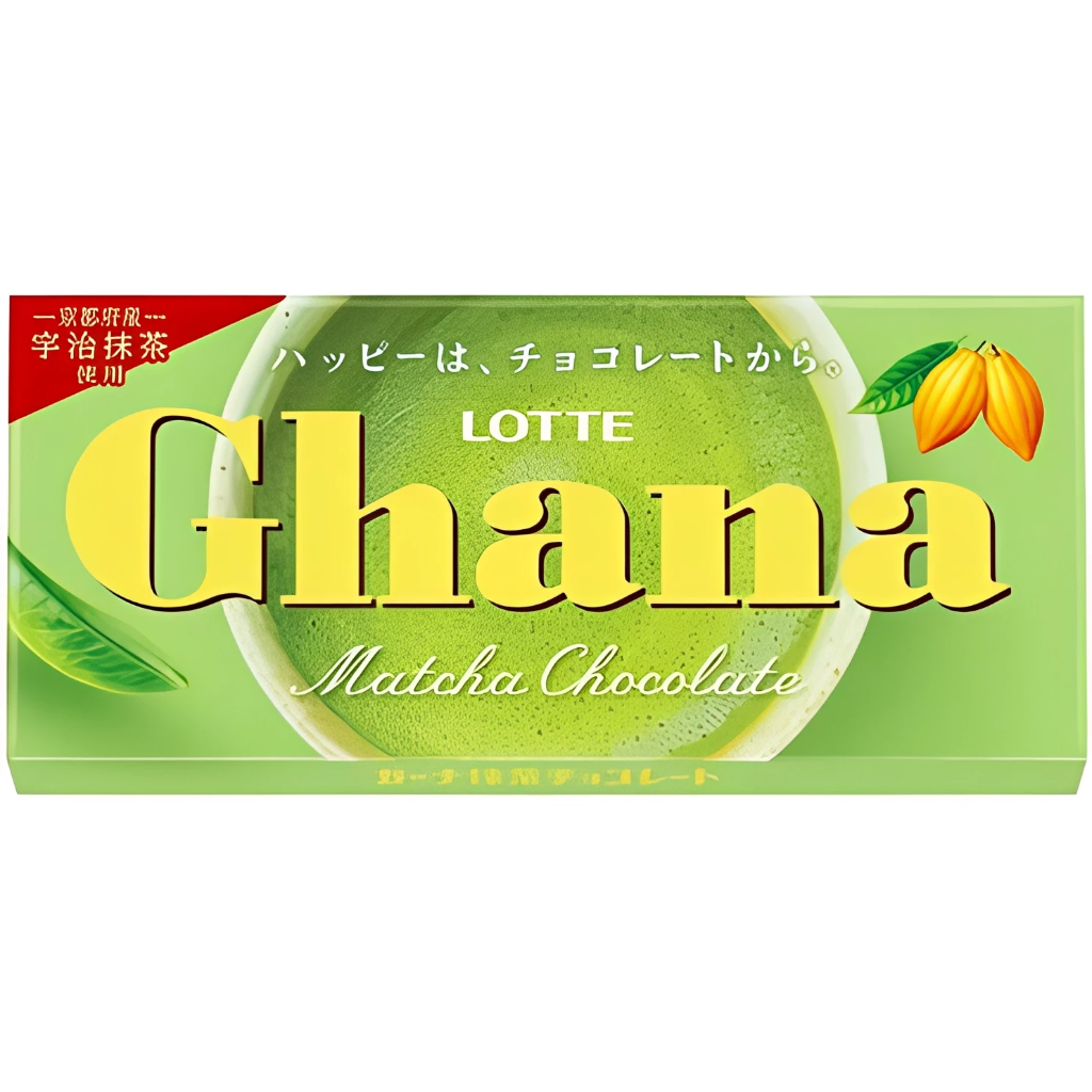 Шоколадка Lotte Ghana Matcha Chocolate 45 г (2916007453)