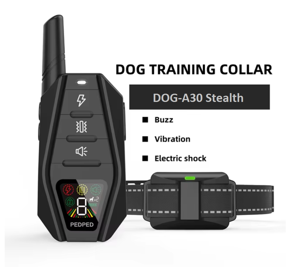 Ошейник электронный для дрессировки и коррекции поведения собак PEDONO DOG-A30 Stealth до 1000 м - фото 11 Ошейник электронный для дрессировки и коррекции поведения собак PEDONO DOG-A30 Stealth до 1000 м - фото 11