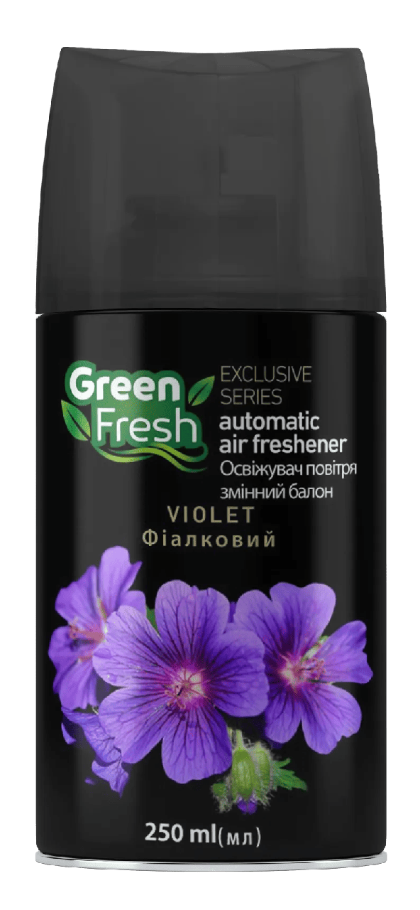 Балон змінний Green Fresh Фіалковий для автоматичного освіжувача повітря 250 мл