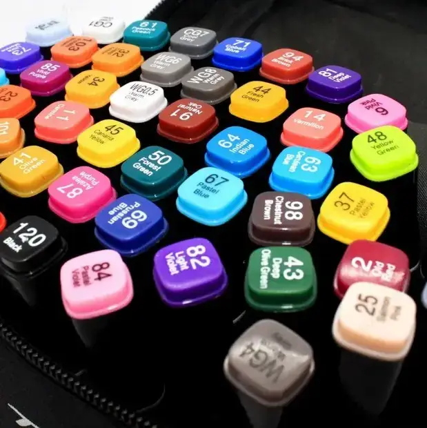 Набор маркеров двухсторонних Touch Smooth 168 шт. - фото 3 Набор маркеров двухсторонних Touch Smooth 168 шт. - фото 3