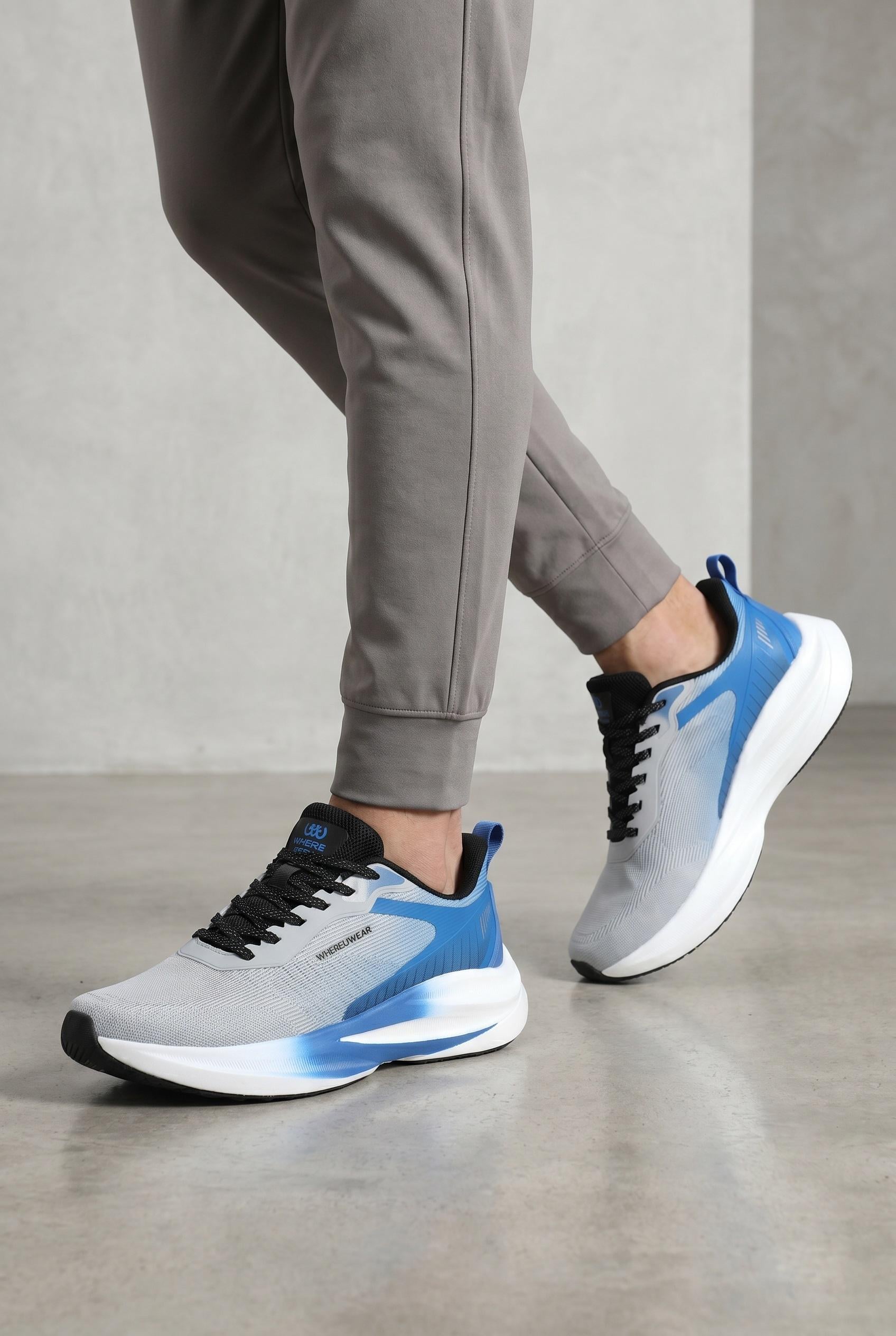 Кроссовки мужские Where Uwear 350900 р. 44 Серо-синий (350900_44) Кроссовки мужские Where Uwear 350900 р. 44 Серо-синий (350900_44)