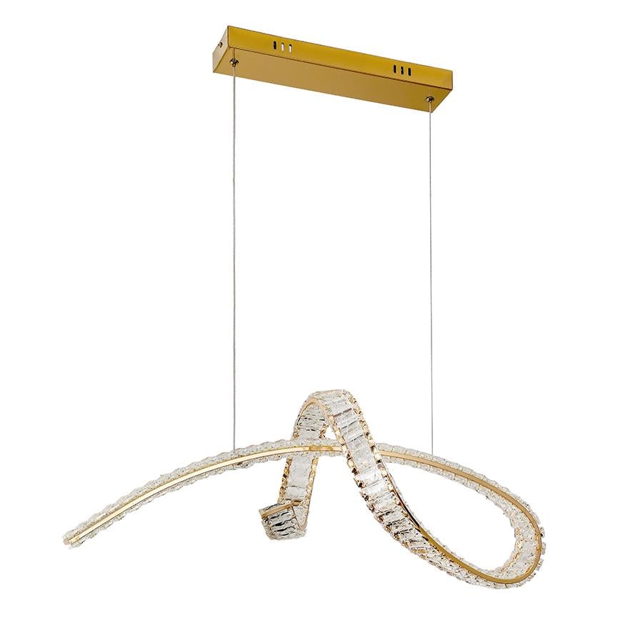 Люстра підвісна кришталева декоративна LED Levistella 799L8966 800 FGD Золотий (137803)